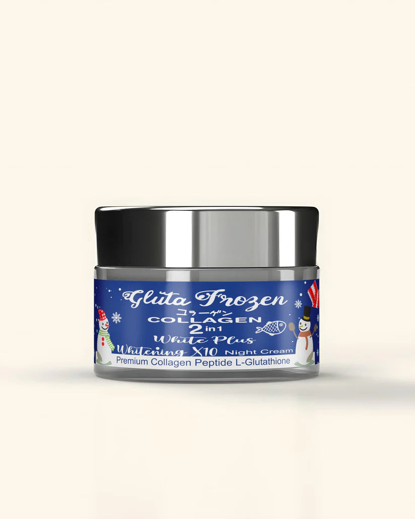 Gluta Frozen Collagen 2 In 1 Night Cream